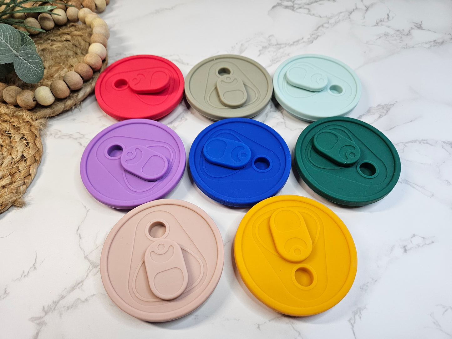 Silicone Lids for Glass Cups