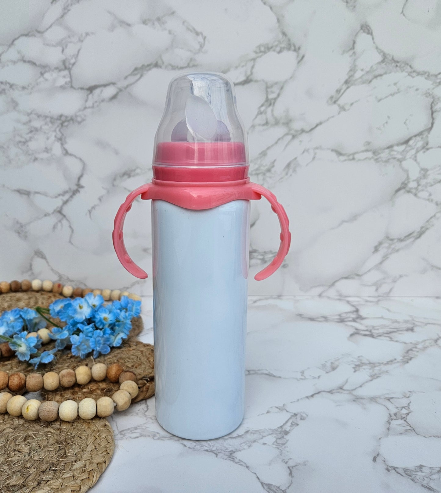 8oz Sublimation Baby Bottle Anti-Colic Bottle