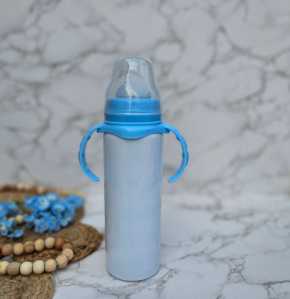 8oz Sublimation Baby Bottle Anti-Colic Bottle