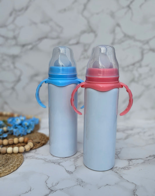 8oz Sublimation Baby Bottle Anti-Colic Bottle