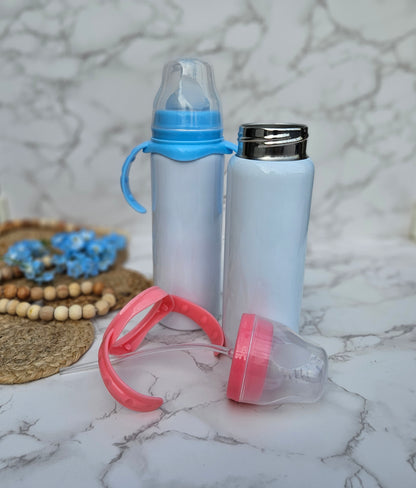 8oz Sublimation Baby Bottle Anti-Colic Bottle