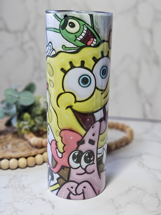 SPONGE & FRIENDS 20OZ TUMBLER